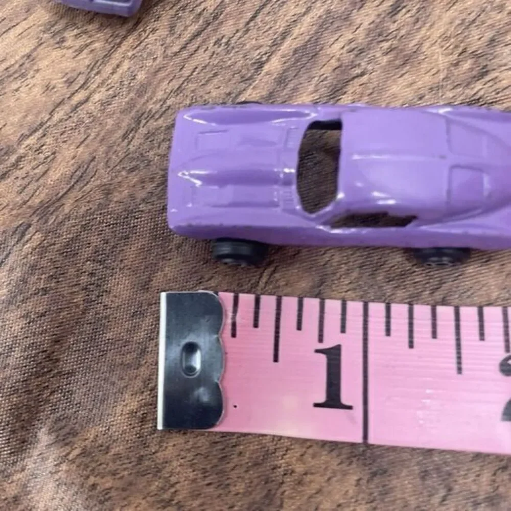 Tootsie Toys 1963 Chevy Corvette Split Window Purple Set‎ Of 3